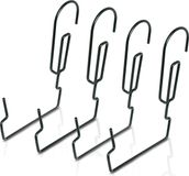 Merkloos / Sans marque Prosperplast metalen balkonbeugels set van 4x - 23 x 21 cm - bloembakbeugel