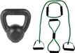 Tunturi Fitness Set - Kettlebell 8kg - Tubing set Vert - 8720679639920