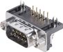 TRU COMPONENTS 1579068 D-sub male connector 90 ° 9-pin