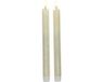 Lumineo Dinerkaarsen - LED - 2x - wit - 24 cm