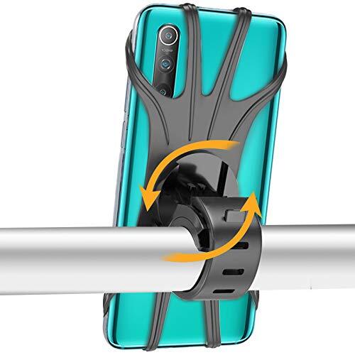 Epilum Universele Fiets Telefoon Houder 360 ° Draaibare Mobiele Houder Voor Fiets Motorfiets Telefoon Mount