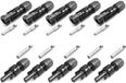 5 LAPP Benelux B.V. 5 paar MC4 mannelijke koppelstukken 10 mm² PV-KST4/10II & PV-KBT4/10II