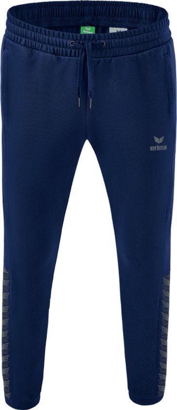 Erima Essential Team Sweatbroek Heren - New Navy / Slate Grey - Maat S