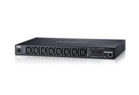Aten PE8108G IP-stopcontact, 8 poorten, 1HE, 8xC13, 10A, enkele P.-meting