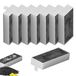 Merkloos 8 Stuks Actieve Koolfilters voor Keukenafzuigers