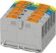 Phoenix Contact Bloc de distribution PTVFIX 2,5-3L/N/GNYE gris/bleu/vert-jaune