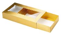 Ibili 799100 Beschermhoes voor turron papier goud 10 x 22 x 3 cm