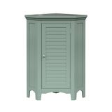 Elegant Home Fashions Glancy Hoekkast Vrijstaand Salie Landelijke Stijl