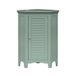 Elegant Home Fashions Glancy Hoekkast Vrijstaand Salie Landelijke Stijl