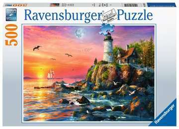 Ravensburger Vuurtoren in de avond