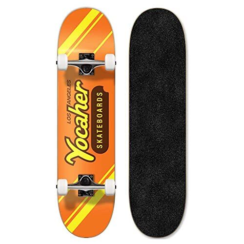 Yocaher Graphic Candy Series Skateboard, 31 x 7,75 inch - PB&J Complete