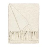 Yard Candar getextureerde boucle omzoomde plaid