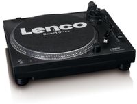 Lenco L-3818BK - Zwart - Automatische Platenspeler - Direct Drive - USB