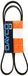 Dayco 8PK1375HD riem HD