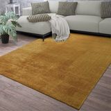 TT Home Vloerkleed Woonkamer Geel 160x220 cm Wasbaar & Laagpolig