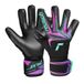 Reusch Gants de gardien Attrakt Duo Neon Pulse - Noir/turquoise/rose, pointure 10