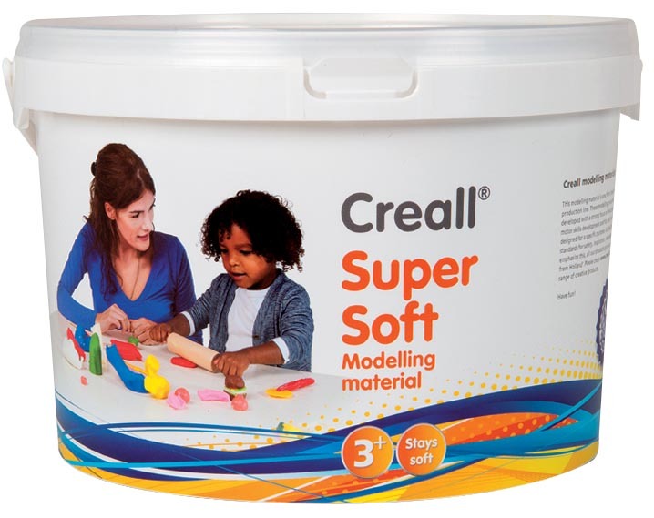 Creall Super Soft - 1750gram - 5 kleuren