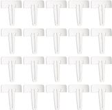 Merkloos / Sans marque Honingraat Bedpin 304 RVS - Bajonetdesign - 33,5 x 30 mm - 30 Stuks