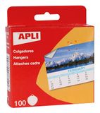 APLI 372 - Gomde papieren hangers 100 u.