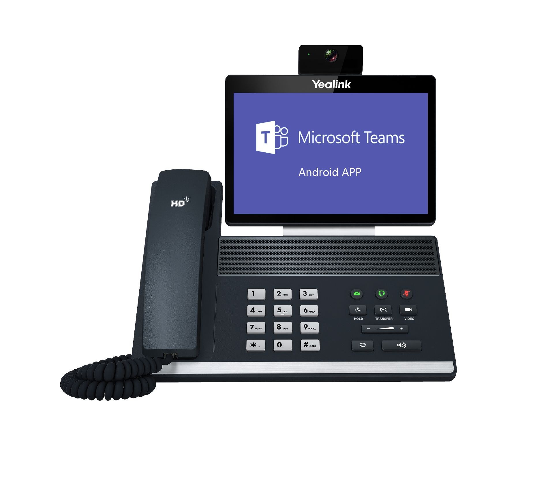 Yealink VP59-Teams Edition IP Videotelefoon - Zwart/Grijs