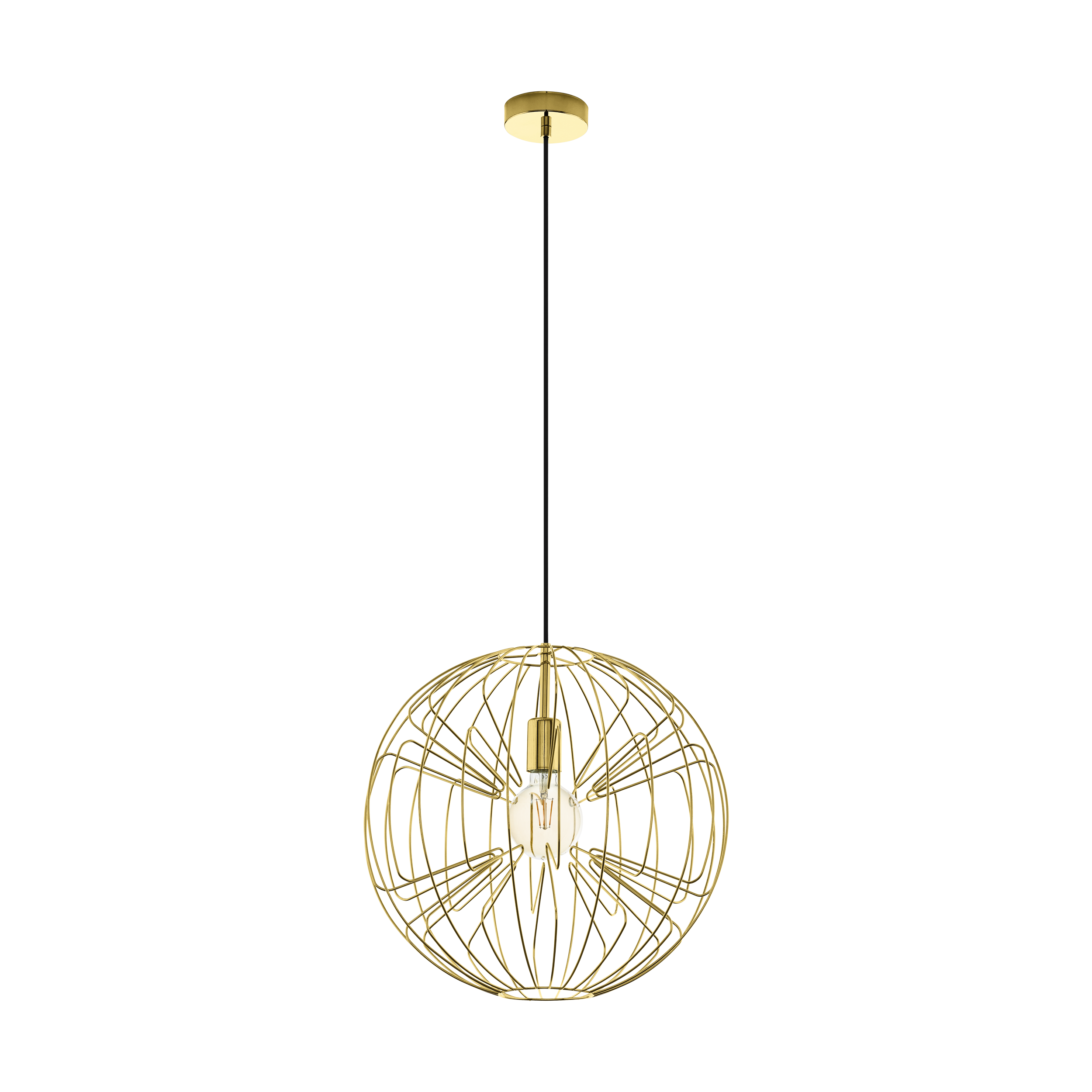 EGLO Okinzuri Hanglamp - Staal - Koper - E27