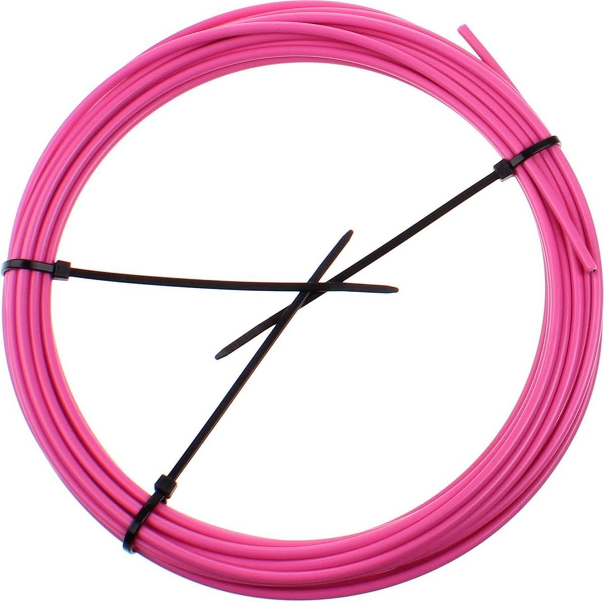 Elvedes schakelbuitenkabel 10 m x 4,2 mm roze