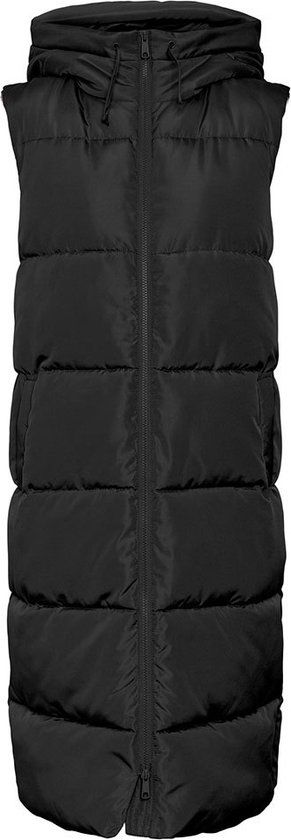 VERO MODA VMLIGAANE Gewatteerde Winterjas Zwart Dames