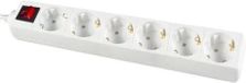 Calex Bande multiprise 6 prises 1,4m
