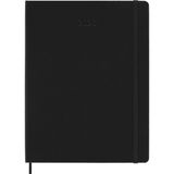 Moleskine 2026 Professional Weekly Vertical XL Hardcover Black Agenda