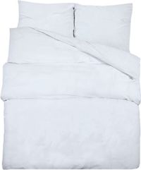 vidaXL Ensemble de housse de couette 220x240 cm Coton Blanc