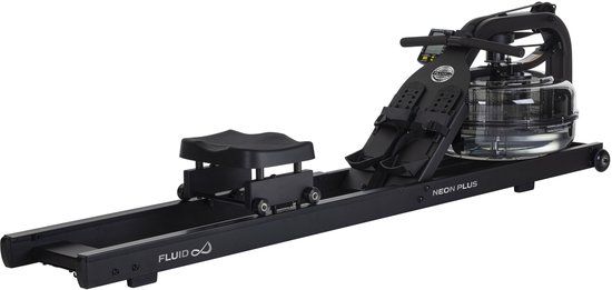 First Degree Fitness Neon Rower Plus Roeitrainer - Zwart