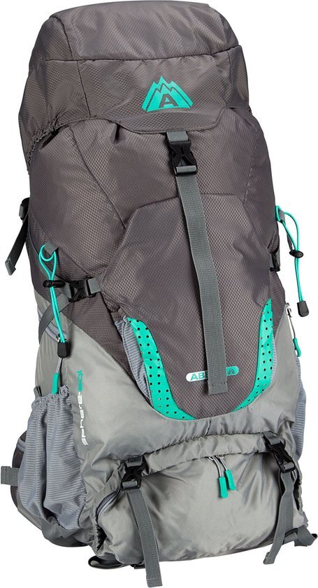 Abbey Trekking Backpack - 60 liter - Grijs