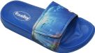 Fashy Badslipper Sidney - Bleu avec Velcro - Taille 33