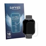 Savvies - Screenprotector voor pmstuy Kids Smartwatch 1.83" - Folie Beschermfolie transparant 18 Stuks