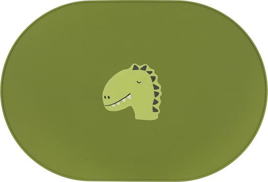 Trixie Silicone placemat - Mr. Dino - Multi colour