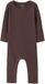 Name it Jumpsuit Ribgebreid French Roast1 Unisex Gestreept Lange mouw Ronde hals 56