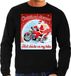 Bellatio Decorations Shoppartners Bv Foute Kersttrui / sweater - Christmas dreams hot chicks on my bike - motorliefhebber / motorrijder / motor fan zwart voor heren - kerstkleding / kerst outfit M