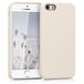 kwmobile iPhone SE/5/5S Case - Cream Silicone Skin Cover