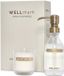 Wellmark giftbox Discover: handzeep 'bring out the bubbles' + kaars helder / brass dark - fresh linen