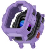 Wigento TickTalk Beschermhoes van TPU-materiaal, halfomsluitend, voor de TickTalk 5 Kids smartwatch, in de kleur paars