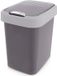 Orion Poubelle Plastique Gris 12 l