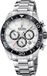 Festina F20042/1 Heren Horloge - Chronograaf - Mineraalglas - Roestvrijstaal/Staal - Zilverkleurig - Ø 44 mm - Quartz - Vouw/Vlindersluiting
