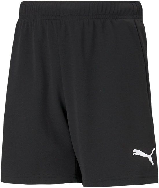 Puma teamRISE Short Junior - Maat 140 - Zwart