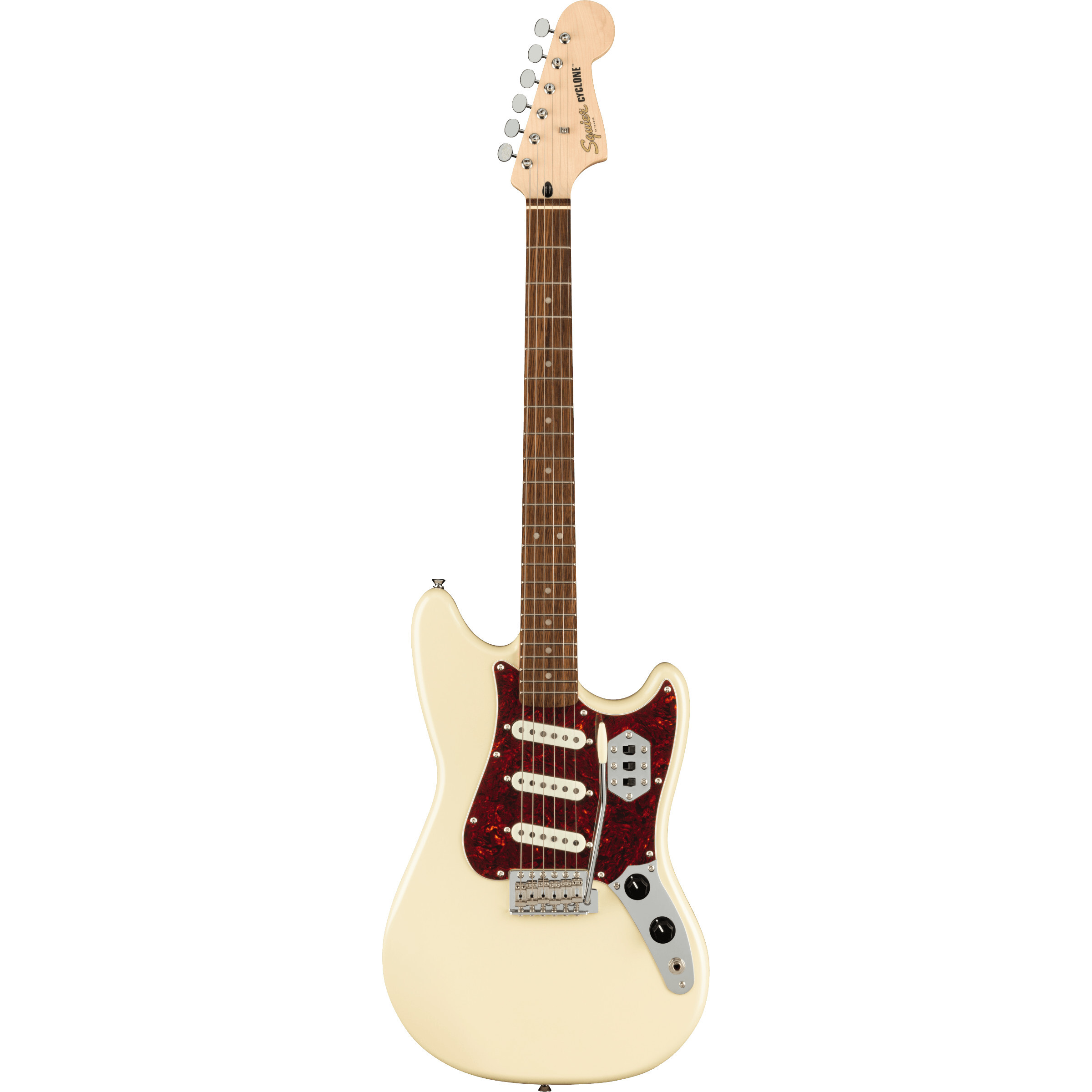 Squier Paranormal Cyclone Pearl White IL