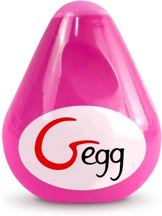 Gvibe G-Egg Masturbator - Roze - 7 cm - Oplaadbaar