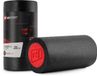 Hop-Sport Rouleau de massage HS-E030YG – Rouleau de massage pour le dos et la colonne vertébrale, Rigide moyen – Noir/Rouge
