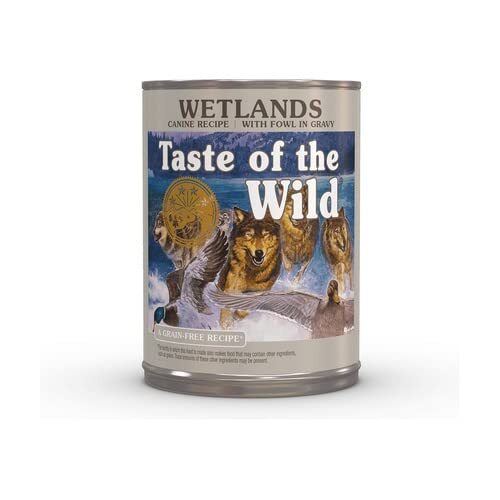 Taste of the Wild Taste Canine Adult Wetlands eend, kwartel, 12 x 390 g