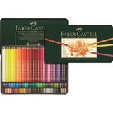Faber-Castell Polychromos - Set de 120 crayons de couleur - Étui en bois