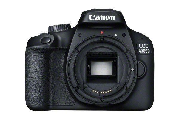 Canon EOS 4000D + EF-S 18-55mm DC III - 18MP SLR Camera Kit - Black