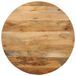 VidaXL Tafelblad rond ø 70x2,5 cm massief ruw mangohout